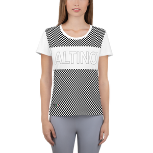 #e9564da0 - Black White - ALTINO Mesh Shirts - Summer Never Ends Collection
