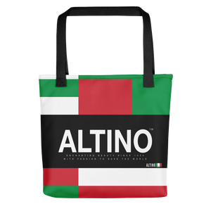 Black - #160b83a0 - Viva Italia Art Commission Number 36 - ALTINO Tote Bag - Sports - Stop Plastic Packaging - #PlasticCops - Apparel - Accessories - Clothing For Girls - Women Handbags