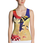 Black - #2ac1a580 - ALTINO Senshi Fitted Tank Top - Senshi Girl Collection - Stop Plastic Packaging - #PlasticCops - Apparel - Accessories - Clothing For Girls - Women Tops