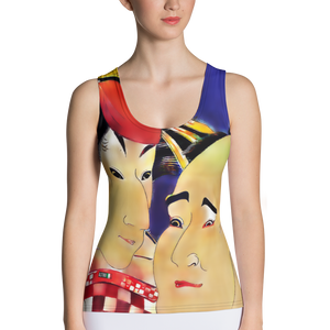 Black - #2ac1a580 - ALTINO Senshi Fitted Tank Top - Senshi Girl Collection - Stop Plastic Packaging - #PlasticCops - Apparel - Accessories - Clothing For Girls - Women Tops