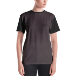 #9880ba00 - Black Chocolate Cinnamon Stracciatella - ALTINO Crew Neck T - Shirt