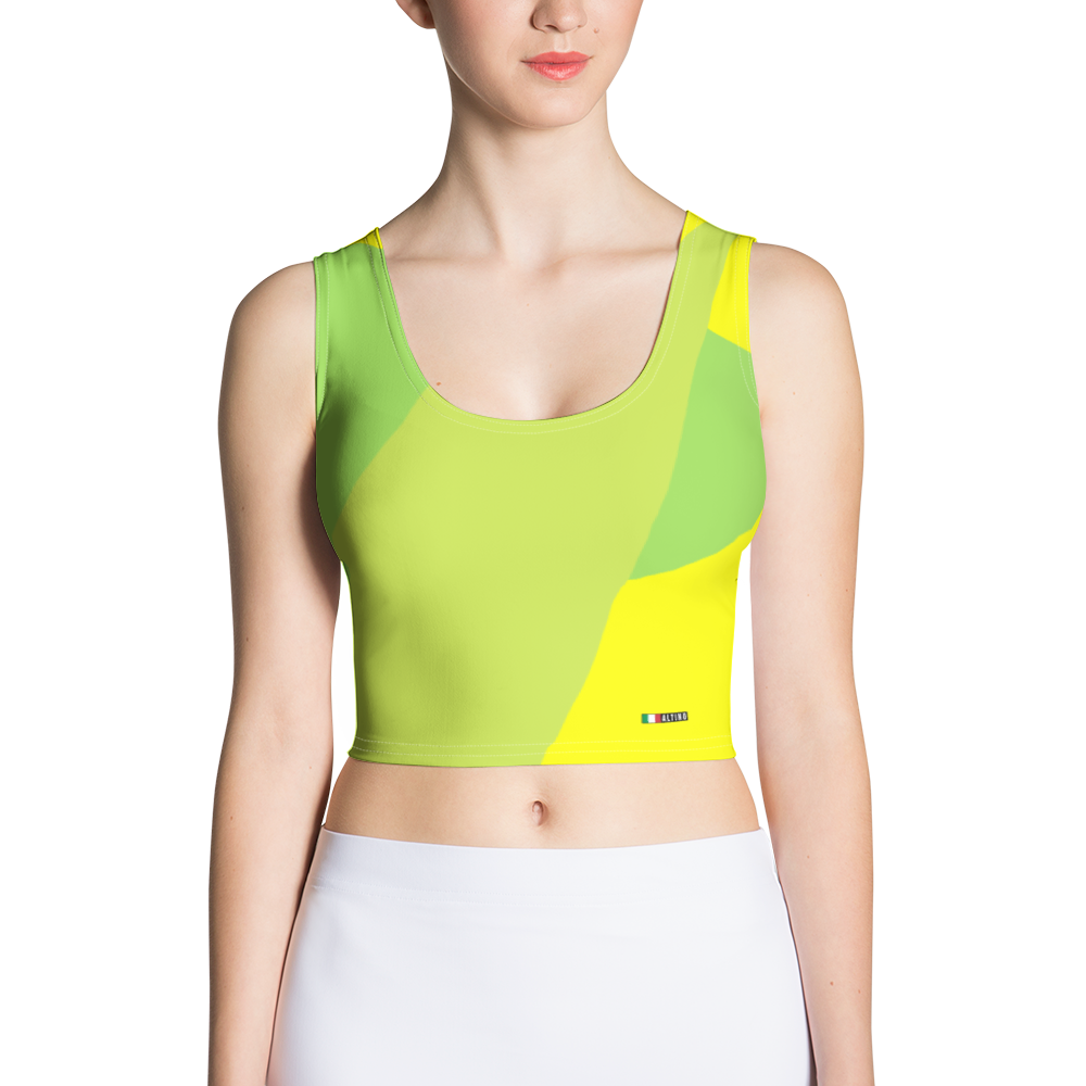 Yellow - #1b8862b0 - Green Apple Kiwi Lemon - ALTINO Yoga Shirt - Summer Never Ends Collection - Stop Plastic Packaging - #PlasticCops - Apparel - Accessories - Clothing For Girls - Women Tops