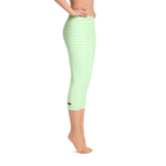 Green - #cb9d3a90 - Mint Chocolate Chip Honeydew Swirl - ALTINO Sport Capri Leggings - Yoga - Stop Plastic Packaging - #PlasticCops - Apparel - Accessories - Clothing For Girls - Women Pants