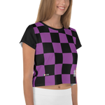 #a04780a0 - Grape Black - ALTINO Crop Tees - Summer Never Ends Collection