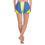 #623f15b0 - Blueberry Lemon Pear - ALTINO Athletic Shorts - Summer Never Ends Collection