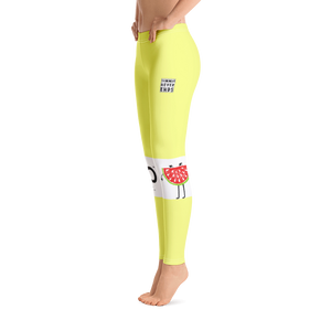 #45c9c3b0 - Pear - ALTINO Leggings - Summer Never Ends Collection