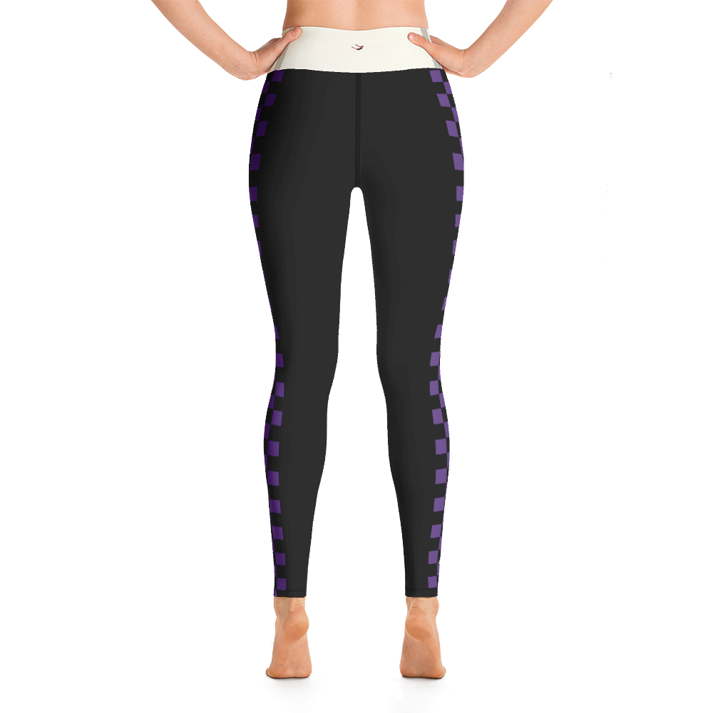 #a53d77a0 - Grape Black - ALTINO Yoga Pants - Summer Never Ends Collection