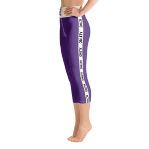 #4d973b30 - Grape - ALTINO Yoga Capri - Summer Never Ends Collection