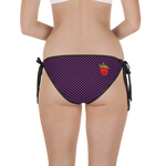 #ef899600 - Grape Black - ALTINO Reversible Bikini Swim Bottom