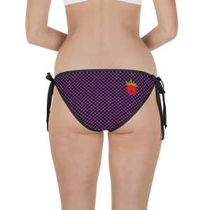 #ef899600 - Grape Black - ALTINO Reversible Bikini Swim Bottom