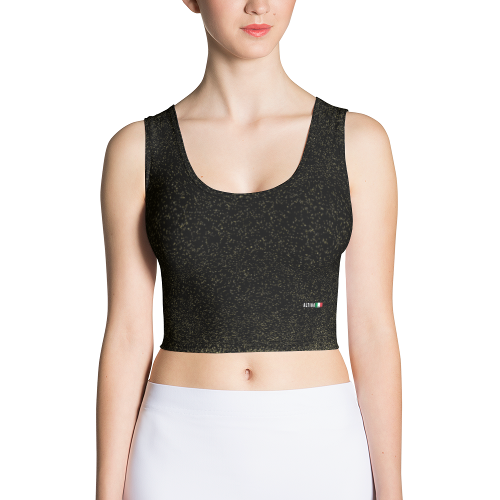 Black - #0ffd5580 - Black Magic Super Gold - ALTINO Yoga Shirt - Gritty Girl Collection - Stop Plastic Packaging - #PlasticCops - Apparel - Accessories - Clothing For Girls - Women Tops