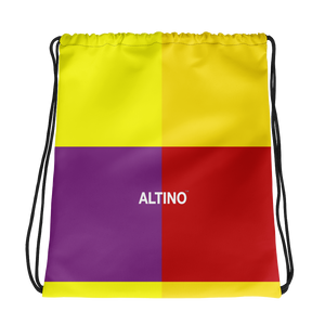 #6a81bfa0 - Pineapple Lemon Cherry Grape - ALTINO Draw String Bag