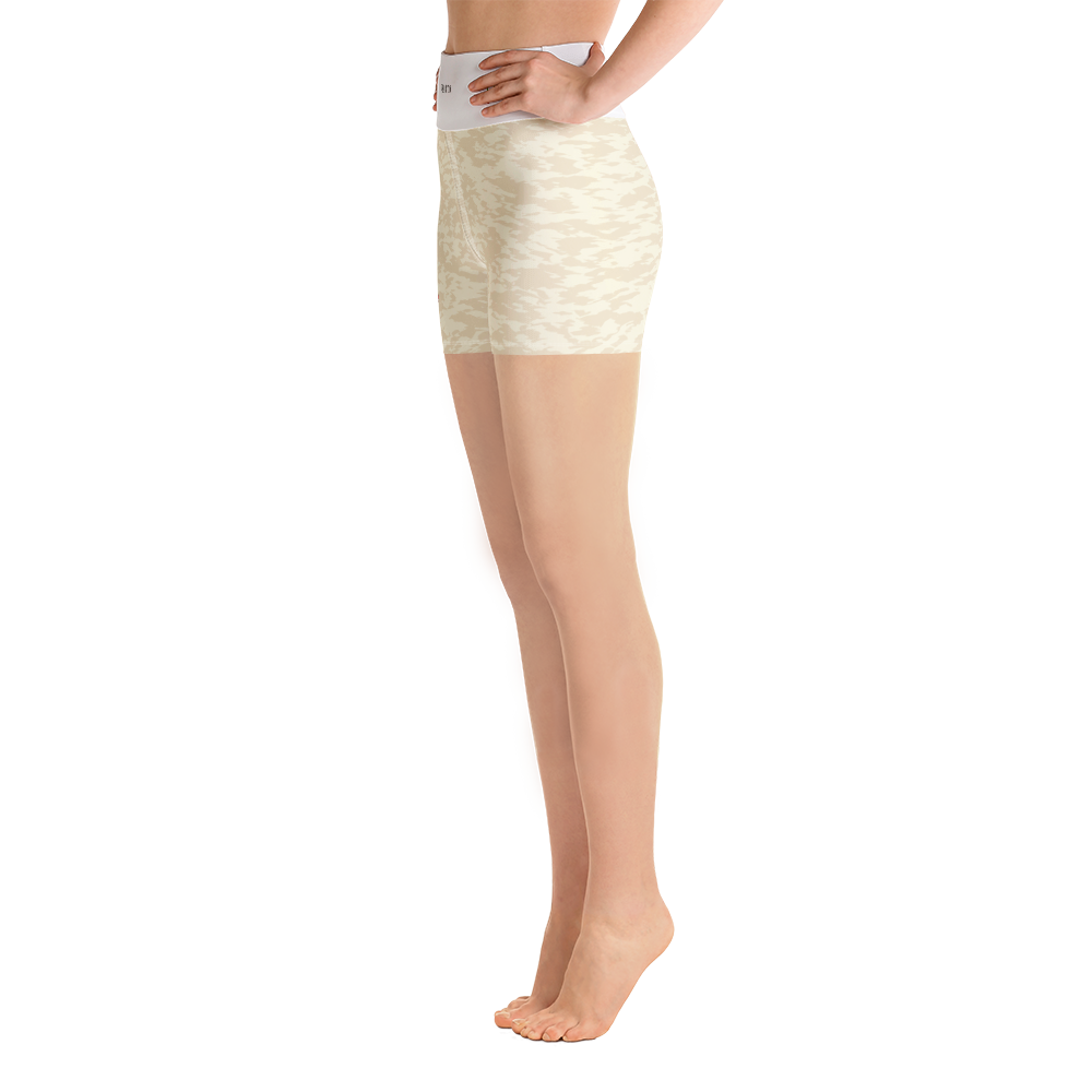 #ad31ed90 - Apple Lemon Sorbet - ALTINO Yummy Yoga Shorts - Gelato Collection