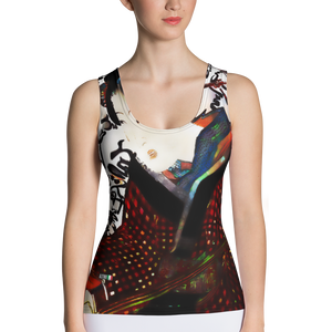 Black - #b80b8580 - ALTINO Senshi Fitted Tank Top - Senshi Girl Collection - Stop Plastic Packaging - #PlasticCops - Apparel - Accessories - Clothing For Girls - Women Tops