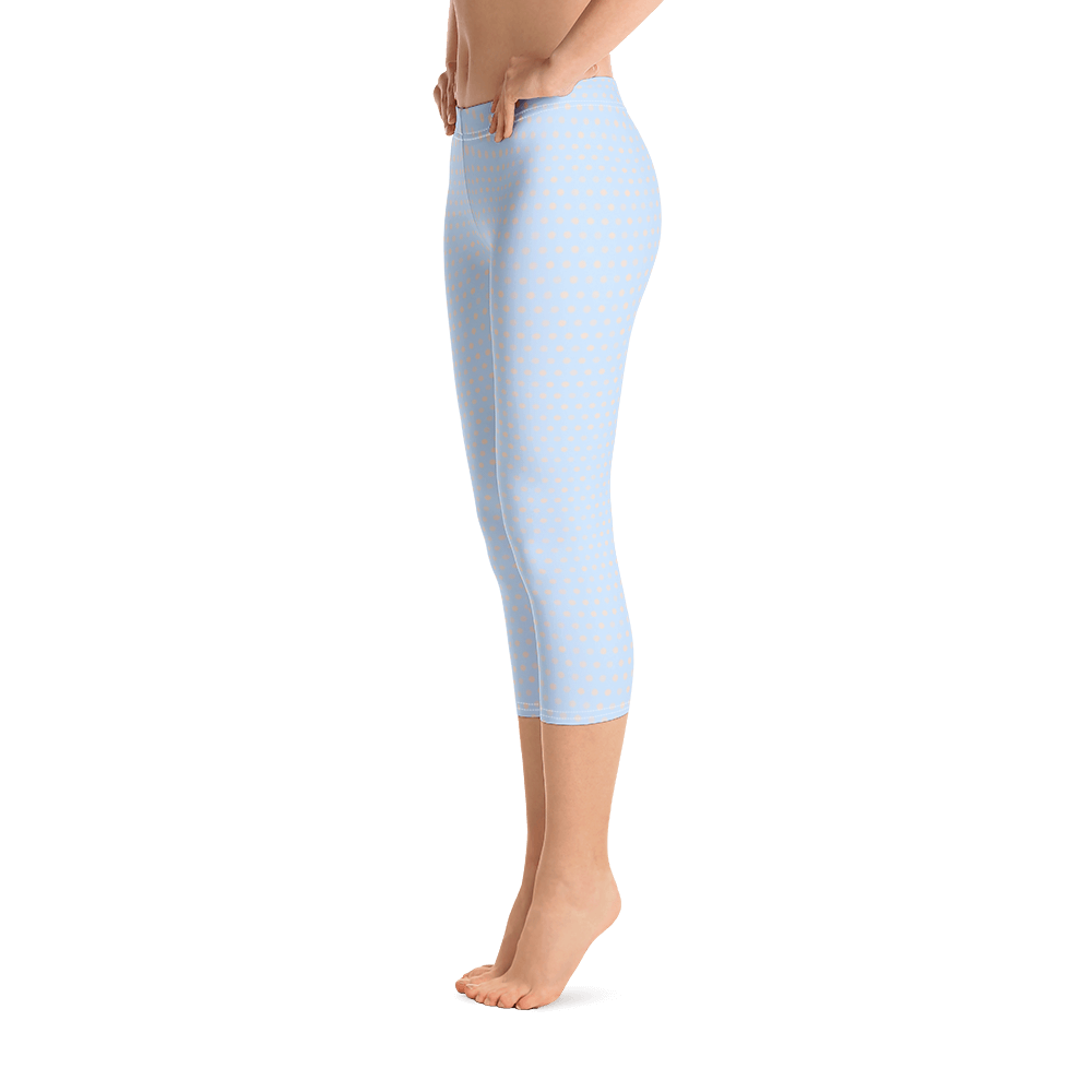 #0e0a0f90 - Vanilla Bean Milk Chocolate Swirl - ALTINO Sport Capri Leggings