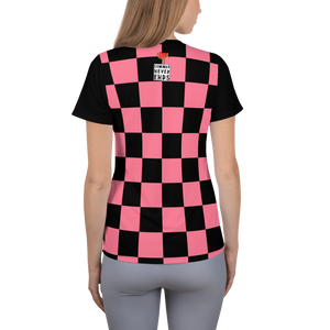 #cc918ca0 - Strawberry Black - ALTINO Mesh Shirts - Summer Never Ends Collection