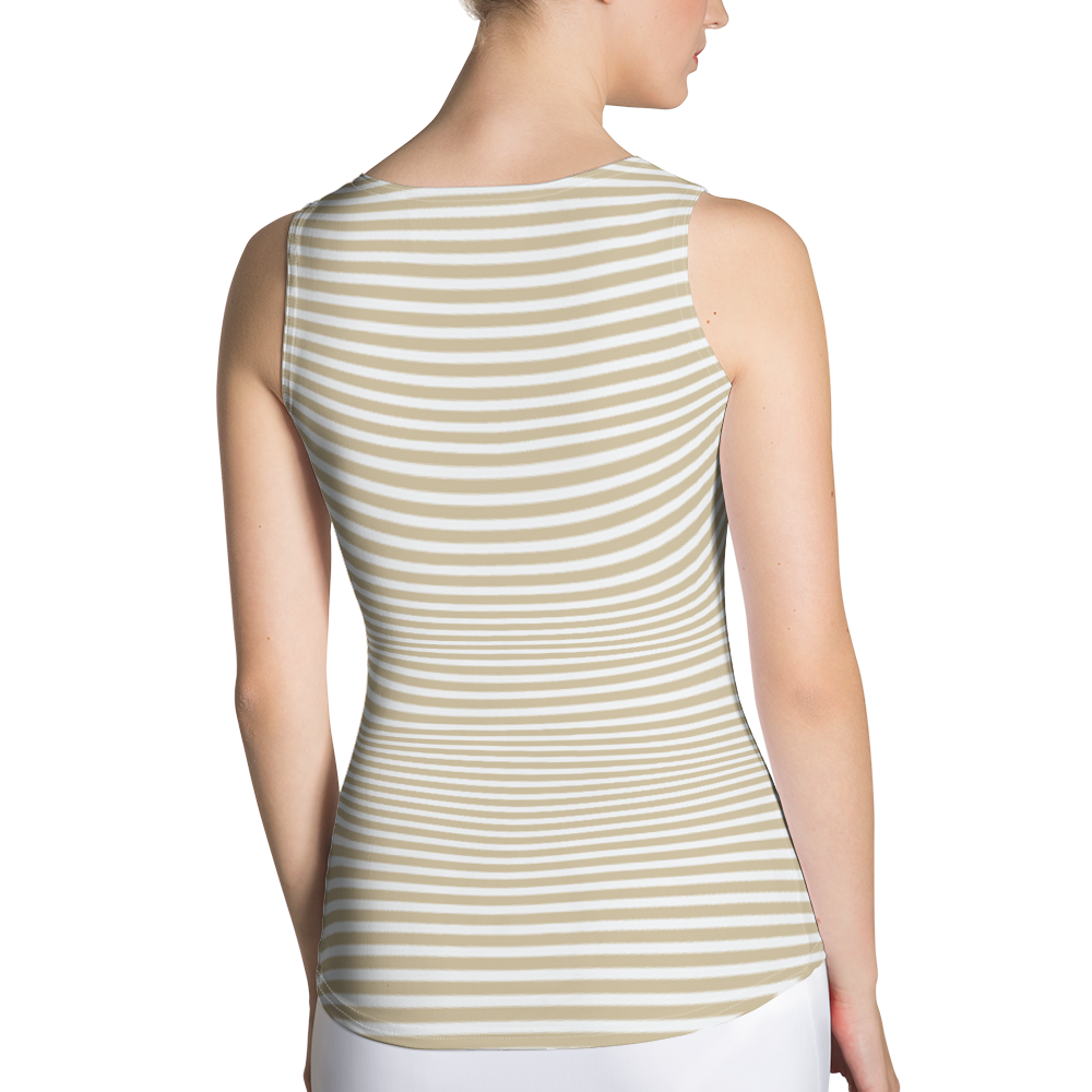 #81bdea90 - White Chocolate Vanilla Bean Stracciatella - ALTINO Fitted Tank Top