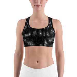 Black - #57b0b480 - ALTINO Sports Bra - Noir Collection - Stop Plastic Packaging - #PlasticCops - Apparel - Accessories - Clothing For Girls -