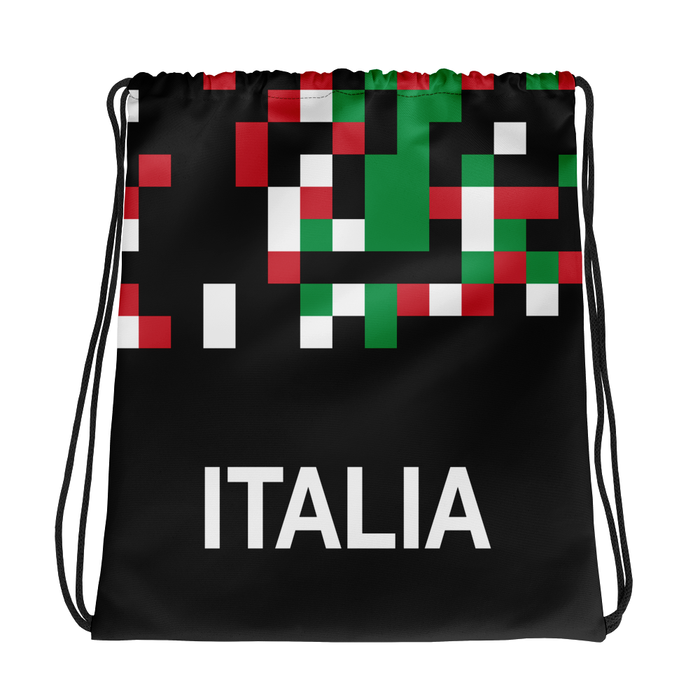 #9f4514a0 - Viva Italia Art Commission Number 33 - ALTINO Draw String Bag