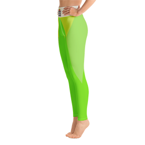 #c6e9cb90 - Green Apple Kiwi Lime - ALTINO Yoga Pants - Summer Never Ends Collection