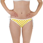 #653b4f00 - Bananna Grapefruit Mango And Cream - ALTINO Reversible Bikini Swim Bottom