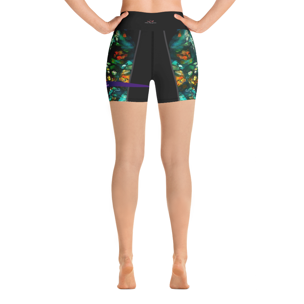 #bbd372a0 - ALTINO Senshi Yoga Shorts - Senshi Girl Collection