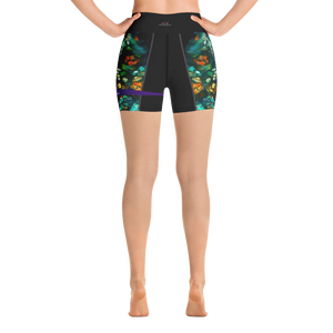 #bbd372a0 - ALTINO Senshi Yoga Shorts - Senshi Girl Collection