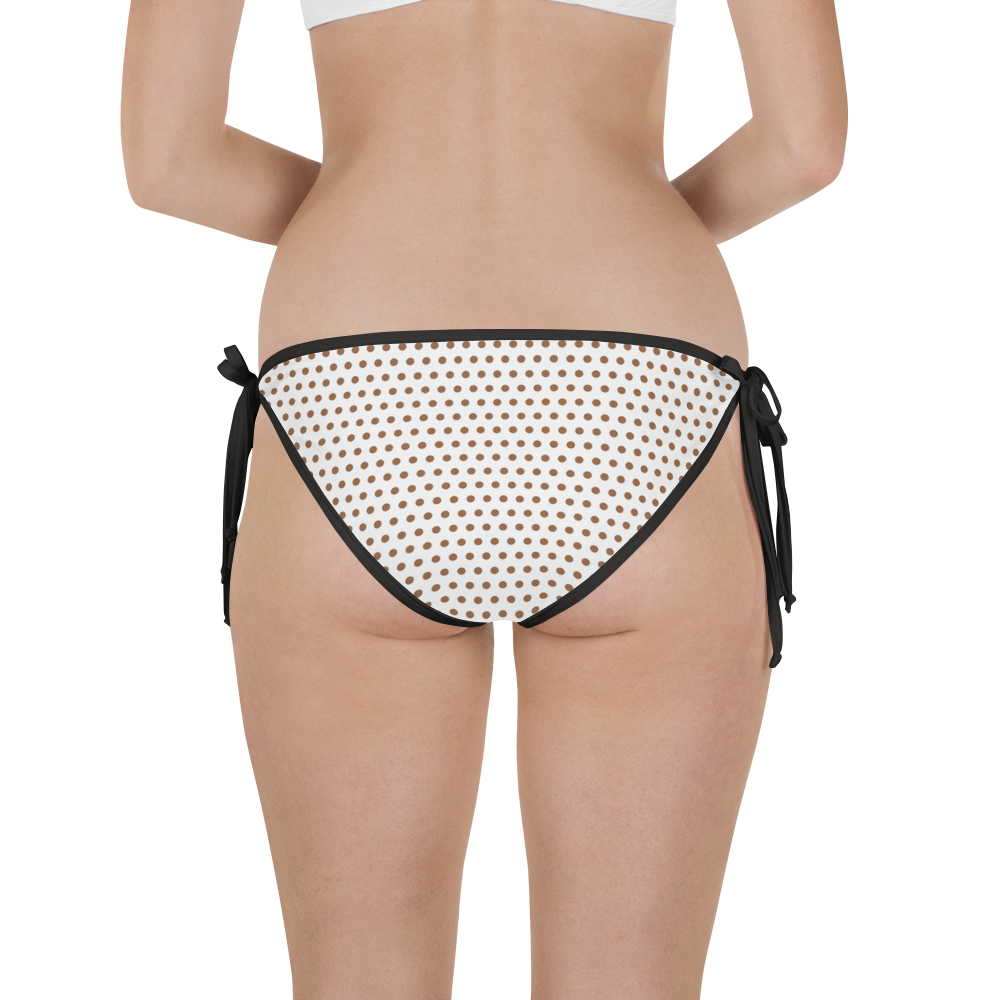 #0002c500 - Black Chocolate And Mocha - ALTINO Reversible Bikini Swim Bottom