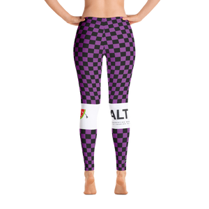 #6869f9a0 - Grape Black - ALTINO Leggings - Summer Never Ends Collection