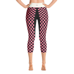 #1f85ffa0 - Strawberry Black - ALTINO Yoga Capri - Summer Never Ends Collection