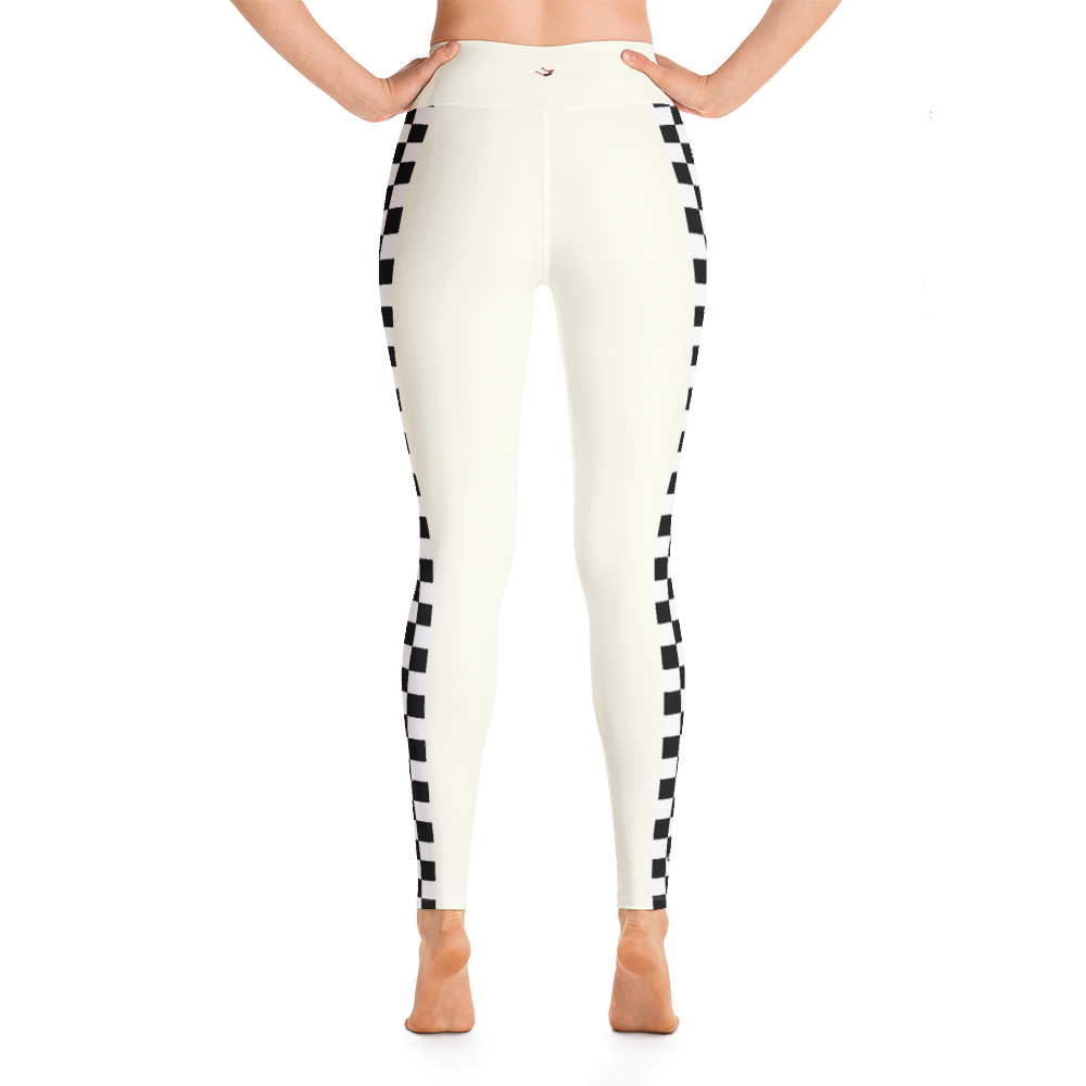 #557f8ba0 - Black White - ALTINO Yoga Pants - Summer Never Ends Collection