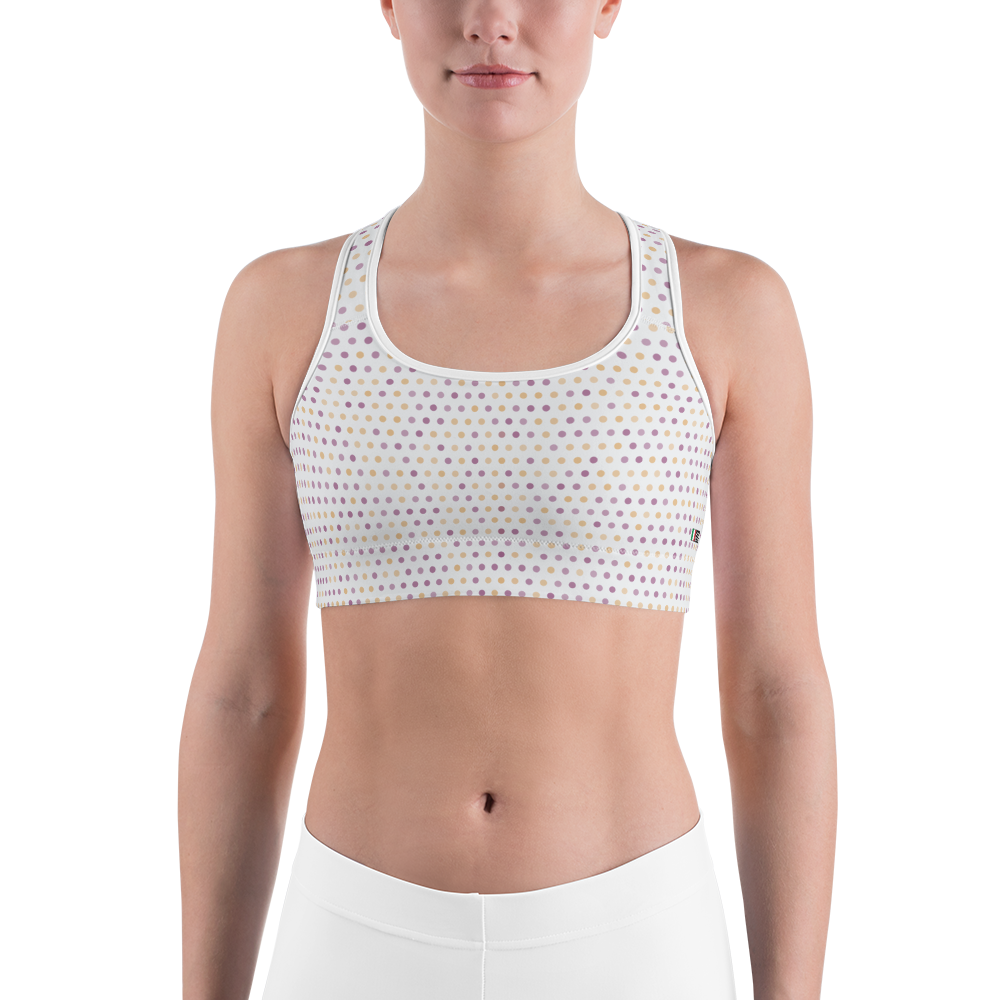 White - #8f495a90 - Super Yummy Flavor Explosion - ALTINO Sports Bra - Gelato Collection - Stop Plastic Packaging - #PlasticCops - Apparel - Accessories - Clothing For Girls -