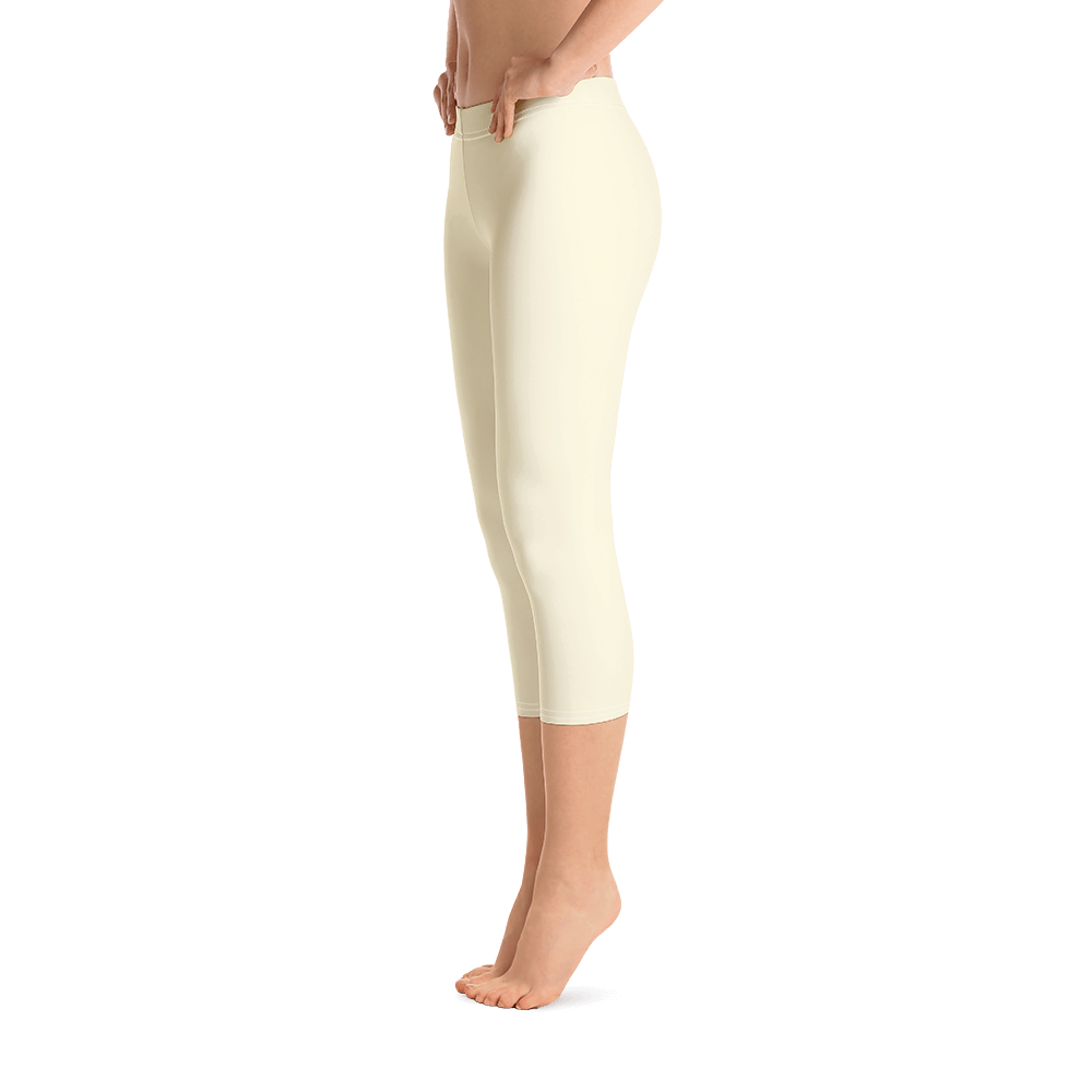 #b26b24d0 - White Chocolate Deep Pistachio Creme Glace - ALTINO Sport Capri Leggings