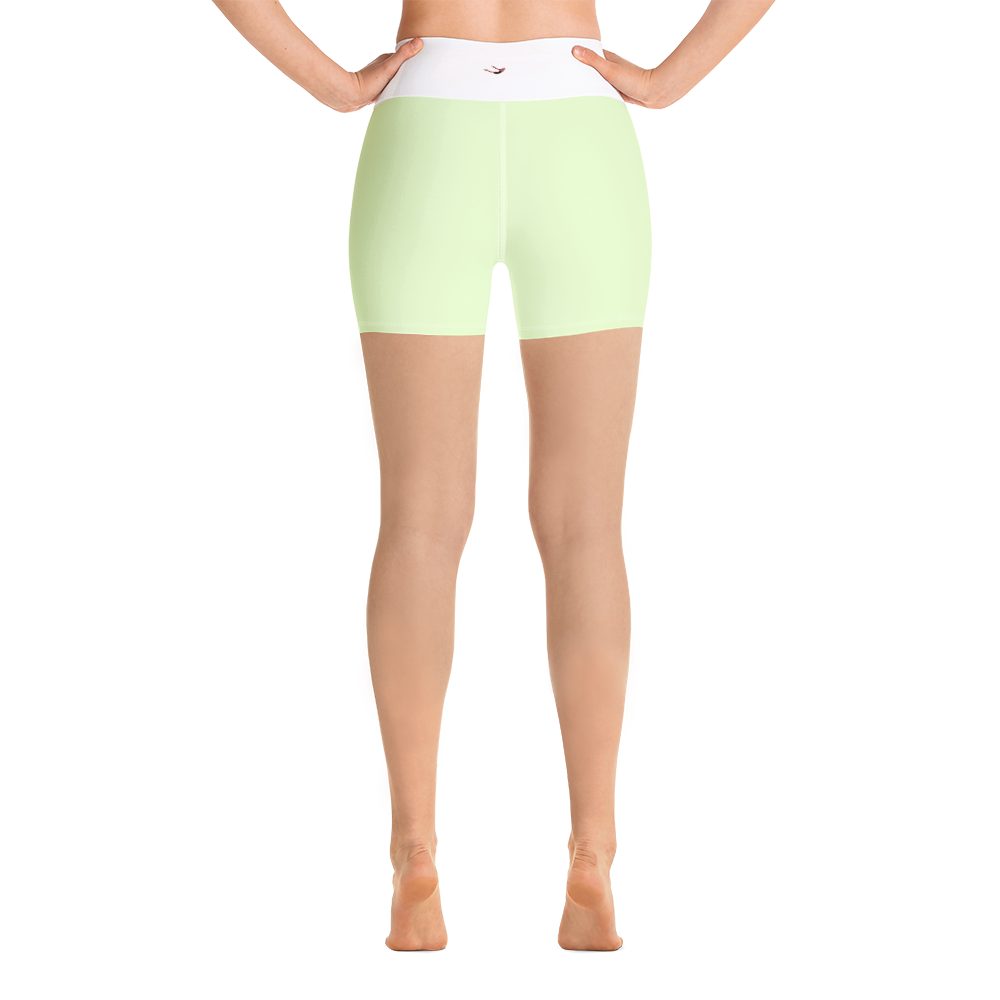 #5d8e7b90 - Kiwi Surprise - ALTINO Yummy Yoga Shorts - Gelato Collection