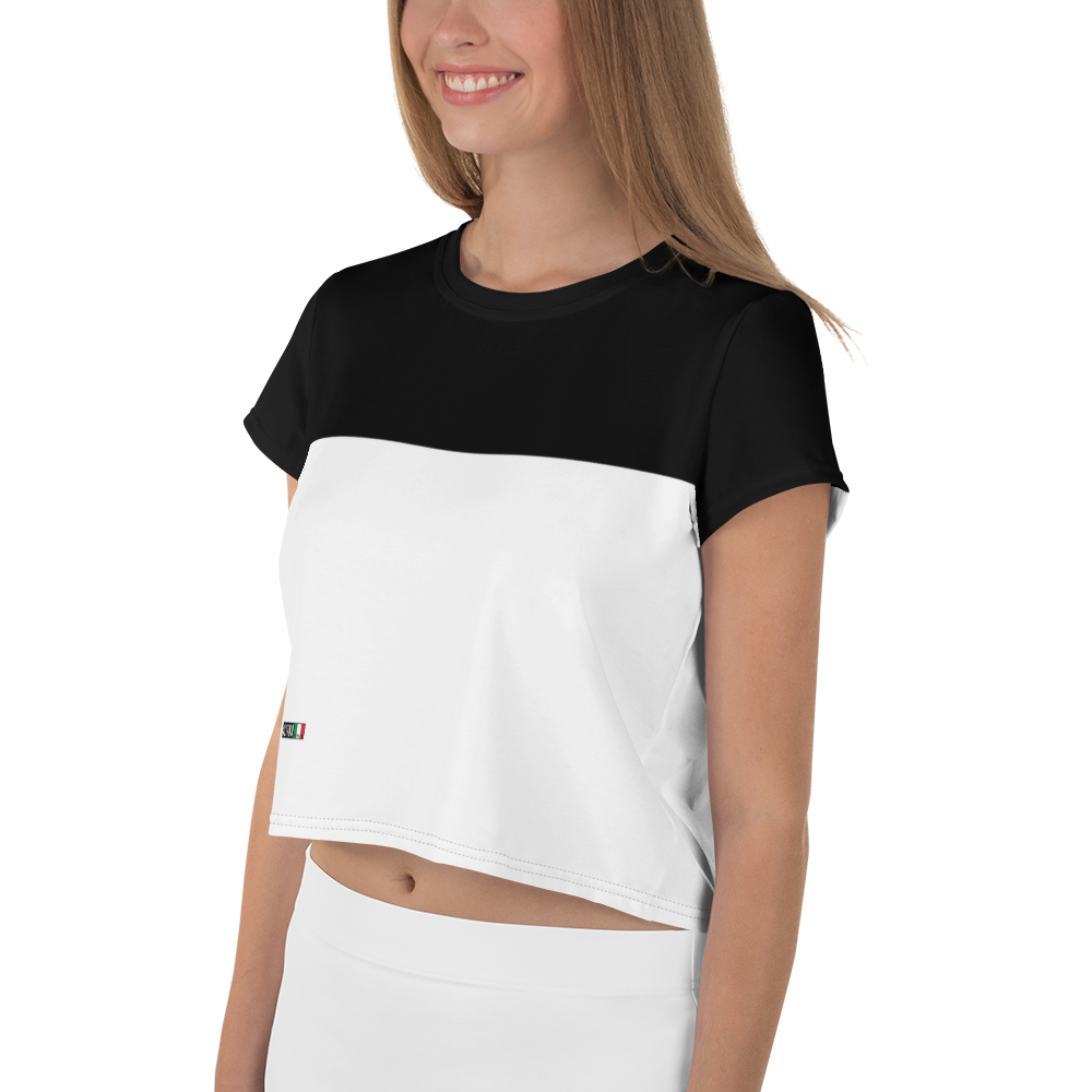 #c7c0e980 - ALTINO Crop Tees - Blanc Collection