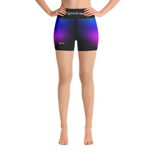 Black - #fc076c80 - Gritty Girl Orb 473554 - ALTINO Yoga Shorts - Gritty Girl Collection - Stop Plastic Packaging - #PlasticCops - Apparel - Accessories - Clothing For Girls - Women Pants