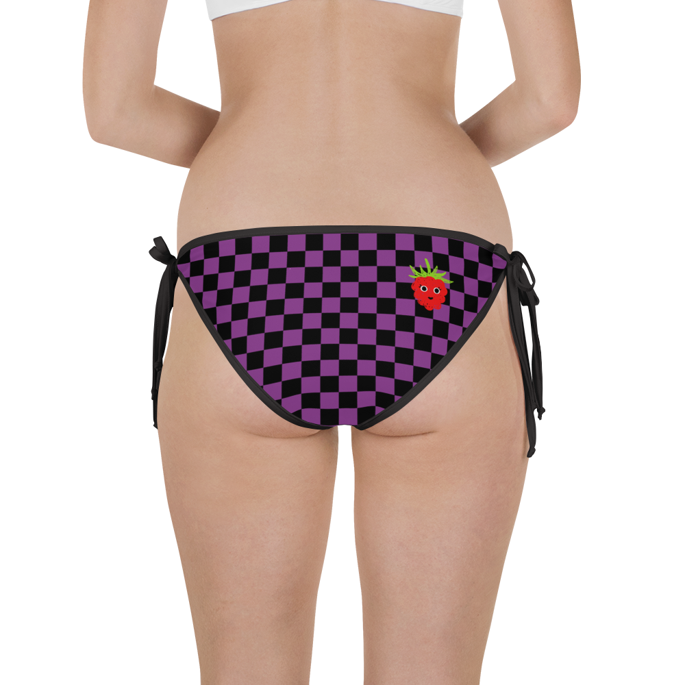 #183f9b00 - Grape Black - ALTINO Reversible Bikini Swim Bottom
