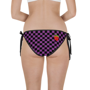 #183f9b00 - Grape Black - ALTINO Reversible Bikini Swim Bottom