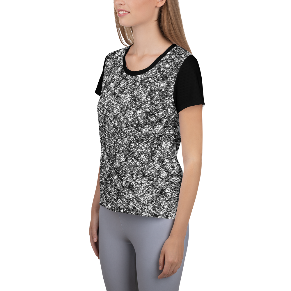 #4754ff80 - ALTINO Mesh Shirts - Blanc Collection