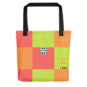 Red - #abb7eea0 - Watermelon Kiwi Cantaloupe - ALTINO Tote Bag - Summer Never Ends Collection - Sports - Stop Plastic Packaging - #PlasticCops - Apparel - Accessories - Clothing For Girls - Women Handbags