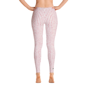 #bd5b5690 - Marshmallow Wild Cherry Stracciatella - ALTINO Fashion Sports Leggings