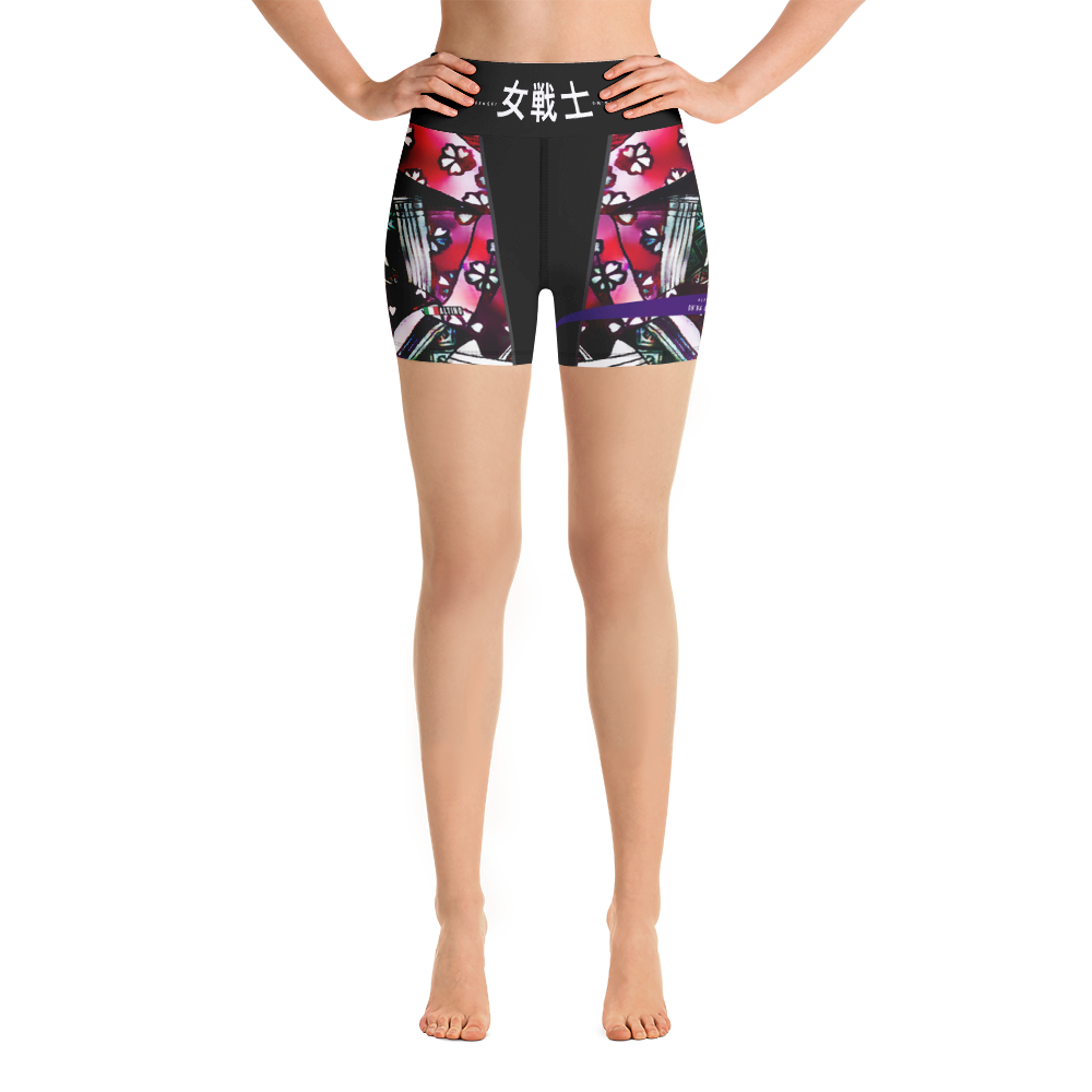 #50c764a0 - ALTINO Senshi Yoga Shorts - Senshi Girl Collection