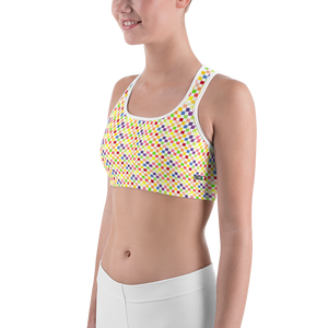 #1cdc29b0 - Fruit White - ALTINO Sports Bra - Summer Never Ends Collection