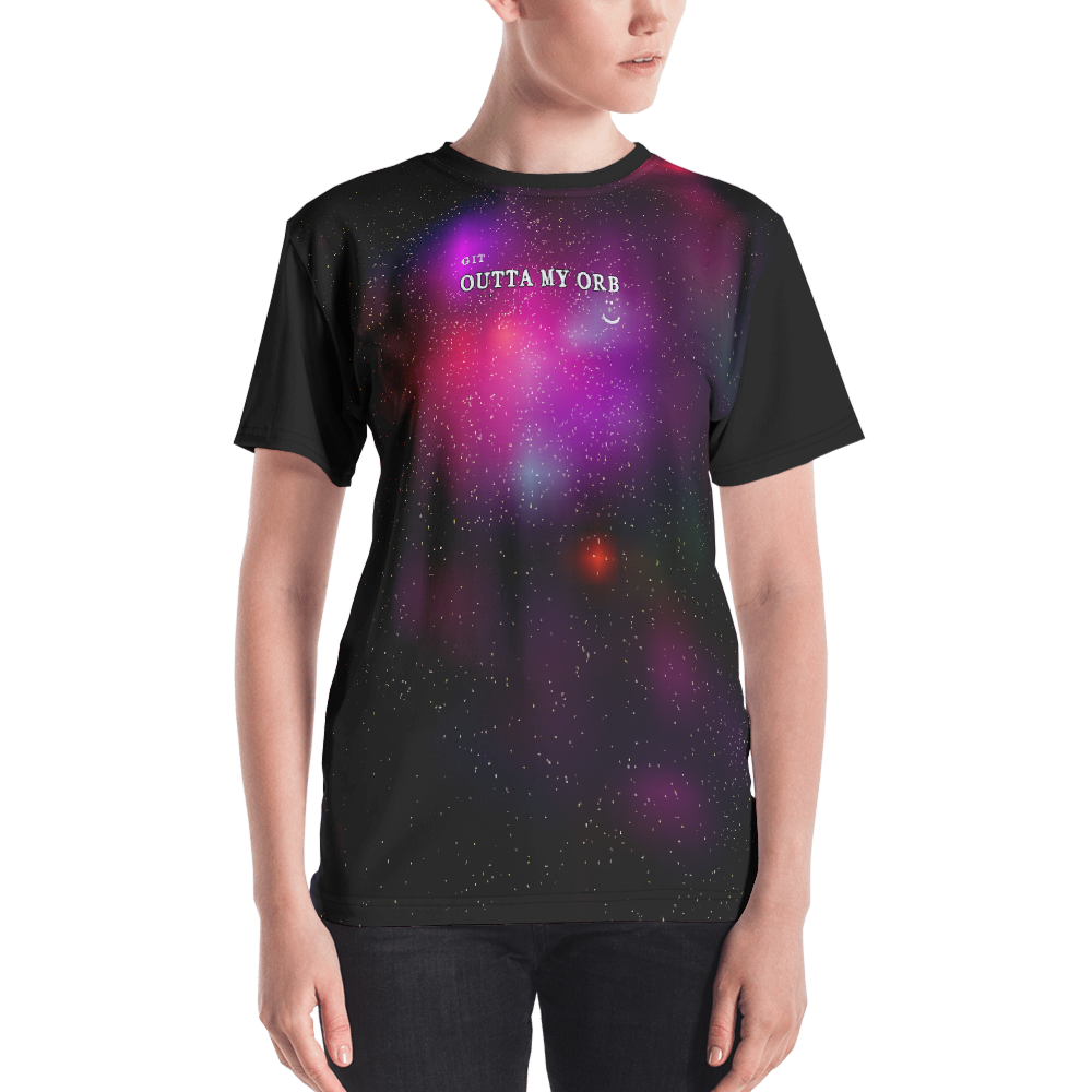 Black - #28094920 - Gritty Girl Orb 840247 - ALTINO Crew Neck T - Shirt - Gritty Girl Collection - Stop Plastic Packaging - #PlasticCops - Apparel - Accessories - Clothing For Girls - Women Tops