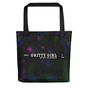 #a9e2d7a0 - Gritty Girl Orb 190355 - ALTINO Tote Bag - Gritty Girl Collection