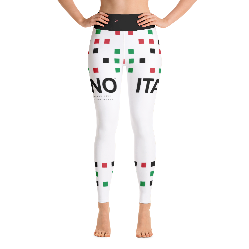 White - #69a998b0 - Viva Italia Art Commission Number 16 - ALTINO Yoga Pants - Stop Plastic Packaging - #PlasticCops - Apparel - Accessories - Clothing For Girls - Women