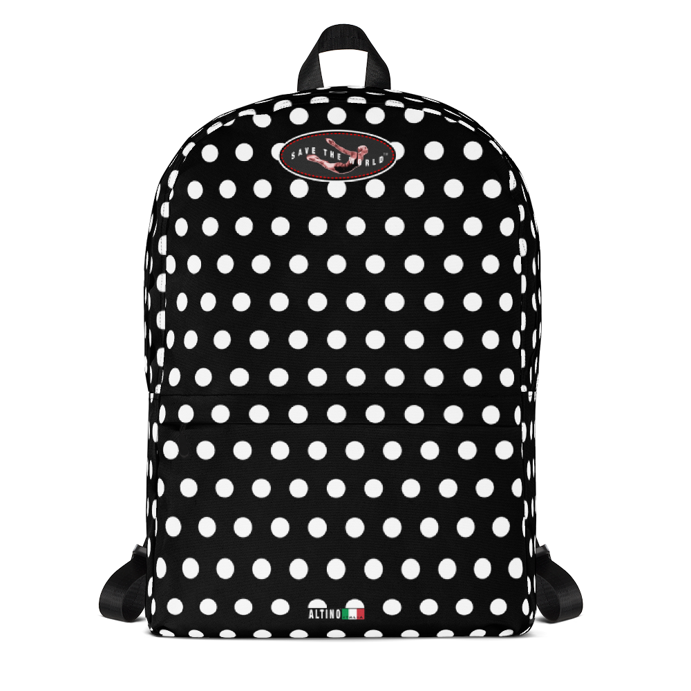Black - #555a0da0 - ALTINO Backpack - Noir Collection - Sports - Stop Plastic Packaging - #PlasticCops - Apparel - Accessories - Clothing For Girls - Women Handbags