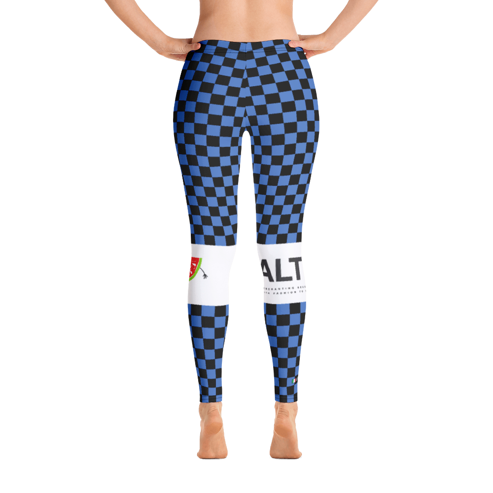 #3ebcd4a0 - Blueberry Black - ALTINO Leggings - Summer Never Ends Collection