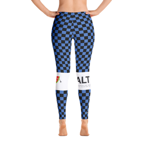 #3ebcd4a0 - Blueberry Black - ALTINO Leggings - Summer Never Ends Collection