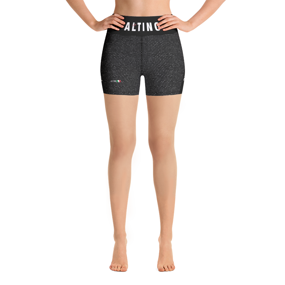 Black - #c72e8ba0 - ALTINO Yoga Shorts - Noir Collection - Stop Plastic Packaging - #PlasticCops - Apparel - Accessories - Clothing For Girls - Women Pants